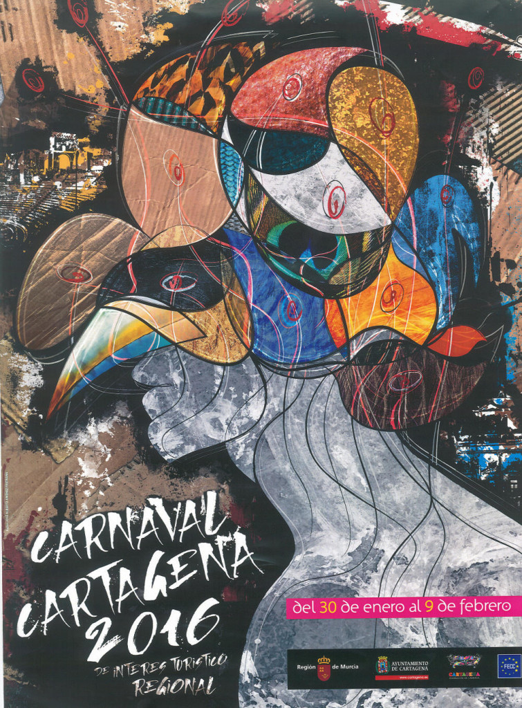 The Cartagena Carnival 2016, which runs January 30, 2016 till February 9, begins much earlier with its own cartel or poster. The responsibility this year fell on Jose Alberto Jimenez, an architect who was inspired by the concept of how Dreams are manifested at Carnival.