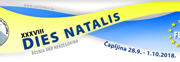 INVITATION FECC DIES NATALIS 2018 – 28 September – 1 October Čapljina Bosnia Herzegovina